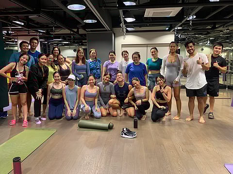 Pop Pilates is a 50-minute workout based on mat Pilates exercises choreographed to upbeat music.