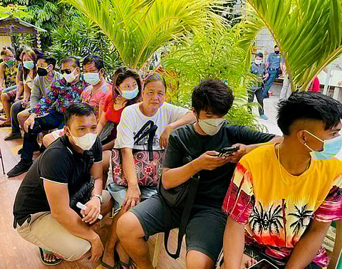 File: Queueing to vote. Photo by Mario Supnad.
