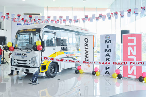 THE Isuzu NLR77 boasts of modern features such as GPS, a speed limiter, onboard WIFI and automated fare collection.(Photograph courtesy of IPC)