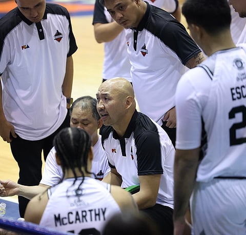 JEFFREY Cariaso is making a strong impact at the Blackwater bench.(PHOTOGRAPH COURTESY OF PBA)
