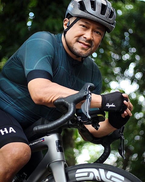 SENATOR JV Ejercito has been serving as the voice of cyclists and other Filipino athletes in the Senate. | photograph courtesy of JV EJERCITO/IG