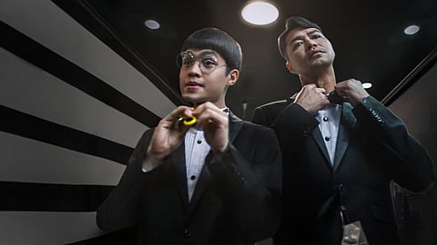 Elijah Canlas and Zanjoe Marudo. | photograph courtesy of Netflix