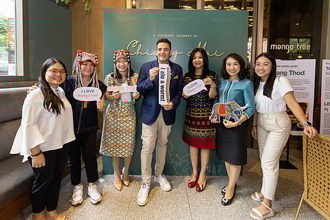 (FROM left) Mia Teng, Mango Tree PH marketing officer; Emelda Teng, Mango Tree PH owner; Kanthima Kanjanadecha, Thai Trade Center assistant director; Trevor MacKenzie, Mango Tree Restaurants Worldwide managing director; Janthana Chotimunee, Thai Trade Center director; Narttaporn Nitimontree, Royal Thai Embassy minister counsellor and consul; and Mikaella Castillo, Thai Trade Center commercial officer.