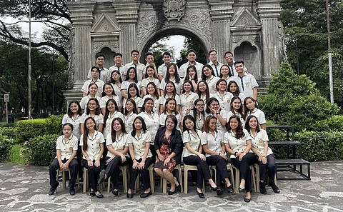 Laeilani Arocha with her students batch 2020. | PHOTOGRAPH COURTESY OF LAELANI AROCHA