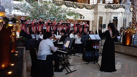Christmas tree lighting kicks off holiday season at Peninsula Manila