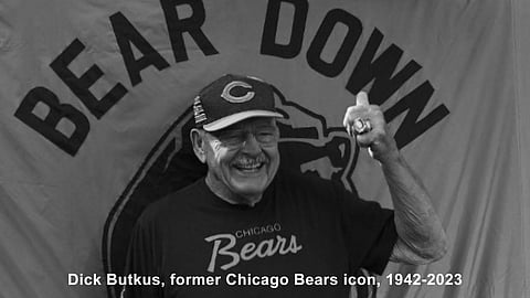 Former Chicago Bear Dick Butkus (AFP File Photo)