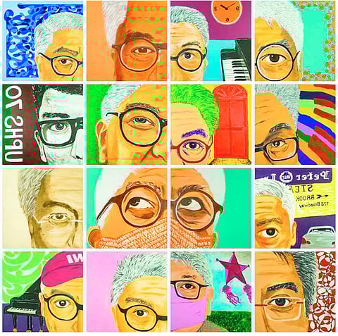 National Artist for Music Ryan Cayabyab returns to his passion for the visual arts.