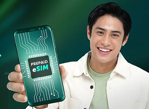 Through its eSIM offers, Smart provides Filipinos an environment-friendly and sustainable option as eSIM production creates less waste by reducing the need for plastics and electronics. | photograph COURTESY OF Smart