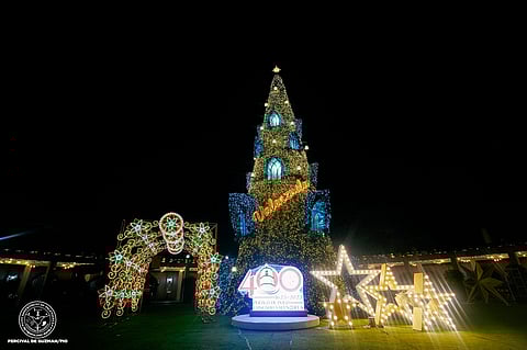 Valenzuela city lights ‘Tree of Hope’, celebrates 400th founding anniversary