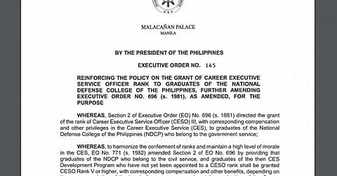 Moratorium vs NDCP career grant imposed