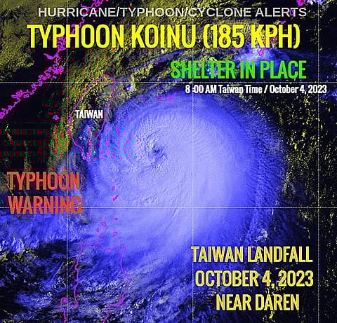 Taiwan cancels flights, shuts schools ahead of typhoon