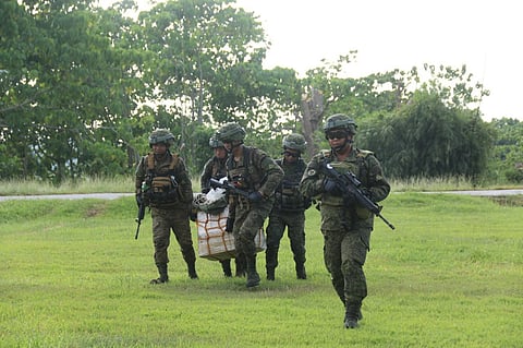 ARMY and Air Force troopers have acquired inter-operability skills and doctrines at the close of the IOX 02-2023. | PHOTOGRAPH COURTESY OF Philippine Army 5th Division Public Affairs Office