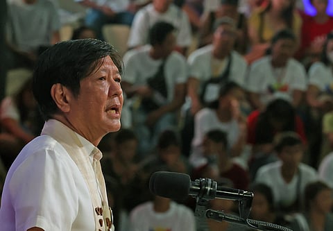 (Files) President Ferdinand Marcos Jr.