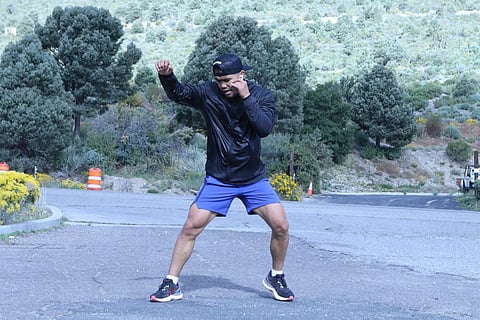 Now in the thick of training in Las Vegas, Marlon Tapales will attempt to keep his winning record on Japanese soil intact when he faces Naoya Inoue for the undisputed world super-bantamweight title in December in Tokyo.(PHOTOGRAPH COURTESY OF Jhay Otamias
)