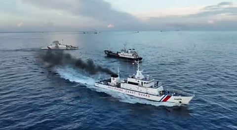 (Photo courtesy of the Philippine Coast Guard via @jaytaryela/X formerly Twitter)