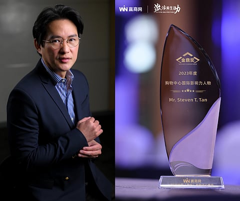 SM Supermalls president Steven Tan, who oversees SM's mall operations in both the Philippines and China was recognized as one of Winshang’s Golden Censer Prize winners for being ‘The International Influential Person of the Year 2023 in Shopping Centers’ at the 2023 China (International) Shopping Center Summit in Shanghai last 24 August. The Golden Censer Prize is a large-scale professional recognition of China's commercial real estate and famous brands initiated by Winshang, in collaboration with mainstream industrial media, based on field research, data analysis, and media surveys among others. | photographs courtesy of SM
