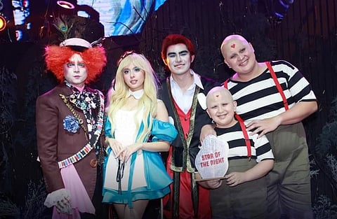 ‘Voltes V Legacy’ cast donning Tim Burton-inspired ‘Alice in Wonderland’ characters.