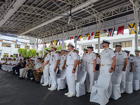 The Philippine Navy and the US Navy begin military exercises. Photo by Lade Kabagani.