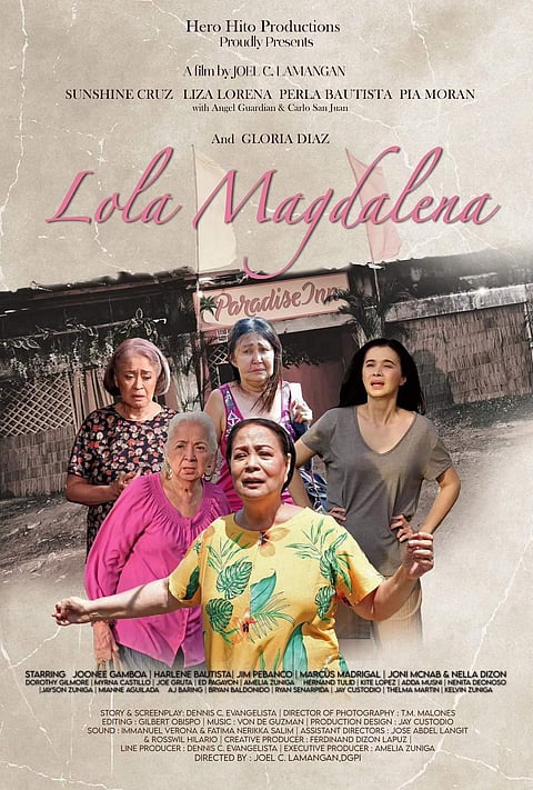 PHOTOGRAPH COURTESY OF HERO HITO PRODUCTIONS
The cast of ‘Lola Magdalena.’