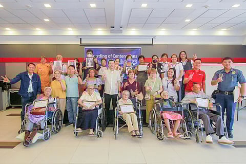 Valenzuela City grants P50K cash incentives to honor 12 centenarian residents