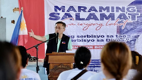 Bong Go recognizes barangay health workers’ role in community development