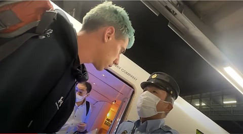 Foreign YouTuber apologizes after free-riding in Japan