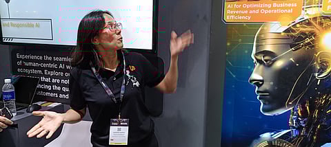 PHOTOGRAPH BY john henry dodson for the daily tribune
Adrienne Heinrich of Union Bank says that good AI players can only be certain about one thing: That bad AI users would never stop finding loopholes to exploit and scam people.