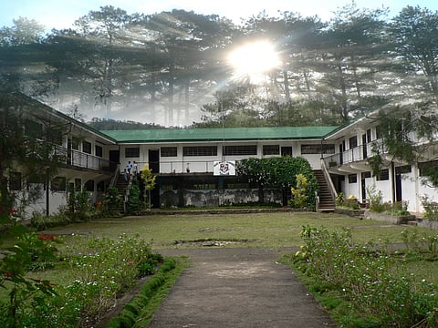 ST. MAry’s School of Sagada, Mountain Province. | PHOTOGRAPH COURTESY OF fb.com/St. Mary’s School Sagada