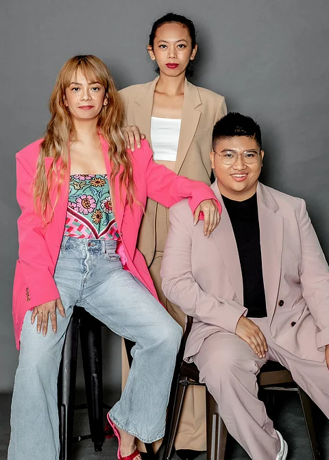 Jullienne Iris Taguinod, Jamelle Hyacinth Taguinod and Roy Patrick Javier.