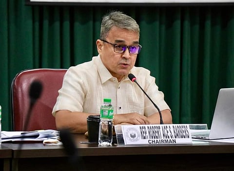 Surigao del Norte Congressman Robert Ace Barbers