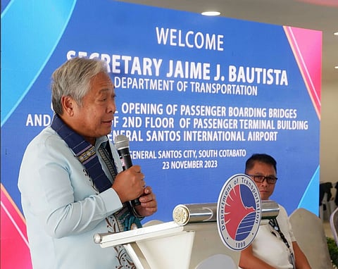 Transportation Secretary Jaime Bautista