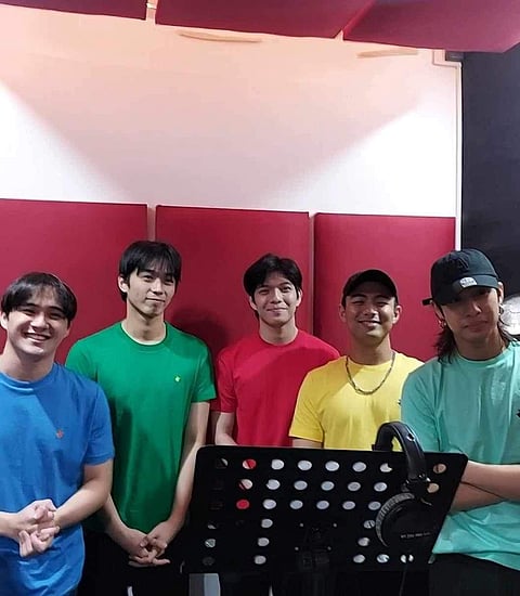 BGYO members (from left) Akira, Gelo, Nate, JL and Mikki.(PHOTOGRAPH COURTESY OF ABS-CBN)