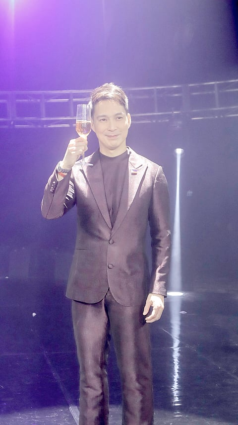 THE designer was inspired by the mythical creature of the phoenix.