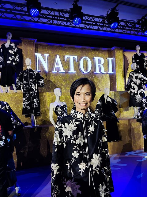 FASHION designer Josie Natori.