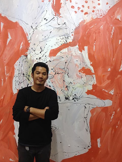 ARTIST Joseph Tecson. | PHOTOGRAPH COURTESY OF kulay-diwa.com