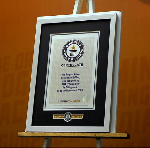 New world record: Longest travel livestream