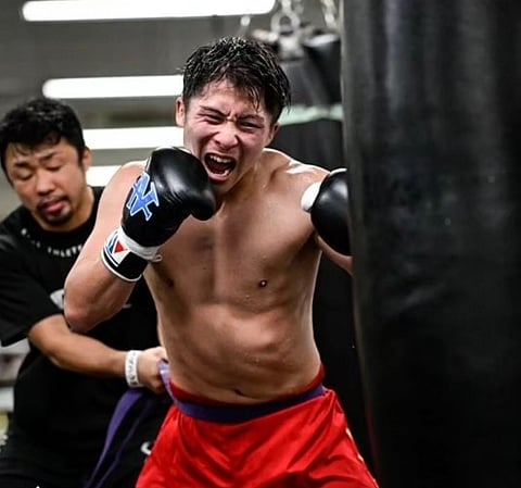 PHOTOGRAPH COURTESY OF Ohashi Promotions
Naoya ‘Monster’ Inoue pushes himself to the limit in training.