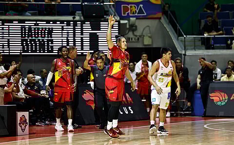 Marcio Lassiter: On fire in just his second game of the season. (PBA Media Bureau)
