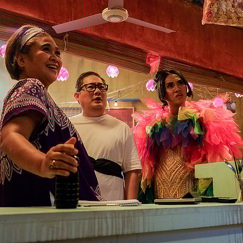 eugene Domingo, Smokey Manaloto and Sassa Gurl. | PHOTOGRAPH COURTESY OF PRIME VIDEO