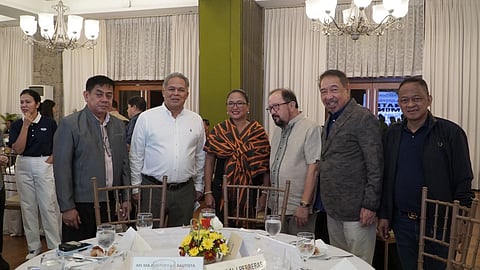 BuCor Deputy Director General for Administration Assistant Secretary Gil Torralba; BuCor Director General Gregorio Catapang Jr.; PCCR president Ma. Angelica Lei Bautista; University of Perpetual Help System Graduate School of Business Dean Eduardo Zialcita; Daily Tribune president Willie Fernandez; and Bucor Deputy Director General for Administration Assistant Secretary Al Perreras.(PHOTOGRAPHS BY JOY ASAGRA FOR THE DAILY TRIBUNE)