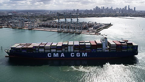 Photograph courtesy of ICTSI
VICT can simultaneously handle two 366-meter vessels at the Port of Melbourne.