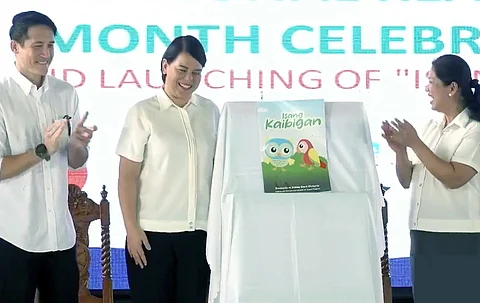 VP Sara leads Nat’l Reading Month celebration, launches children’s book ‘Isang Kaibigan’