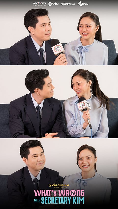 Paolo Avelino and Kim Chiu.(Photograph
Courtesy of ABS-CBN)