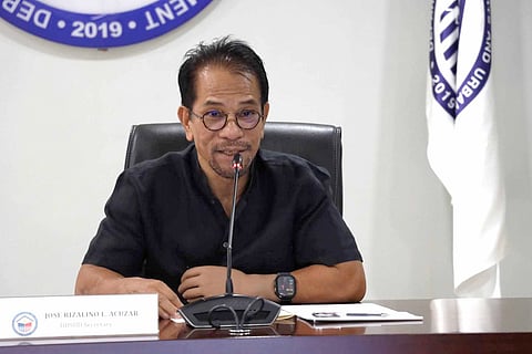 DHSUD Secretary Jose Rizalino Acuzar