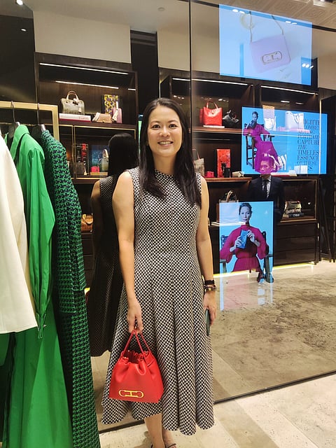 OBEE Ham, CH Carolina Herrera Manila business development head.(PHOTOGRAPH by Joy Asagra for the Daily Tribune)