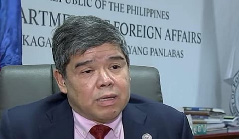 Department of Foreign Affairs Undersecretary Eduardo de Vega