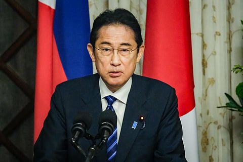 Kishida cites Japan-Phl-US cooperation for SCS underway