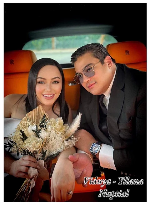 Jomari Yllana and Abby Viduya,once teen sweethearts, finally marry in Vegas