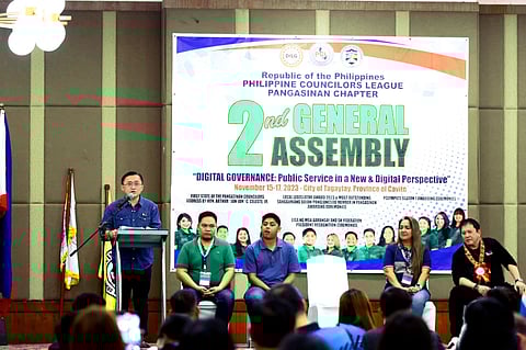 Bong Go highlights good governance in councilors’ assembly
