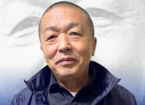 The 64-year-old Japanese Yoshiaki Nakamura was apprehended by the BI-NAIA for using a counterfeit SRRV upon his departure on Sunday, 19 November, at NAIA Terminal 1. (Photo courtesy of Bureau of Immigration)